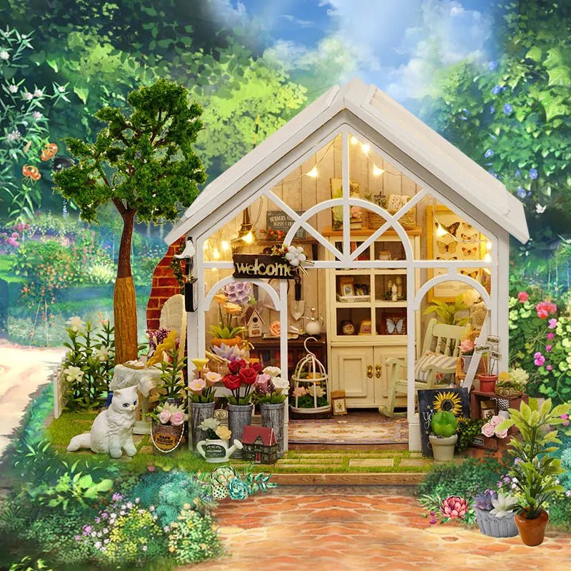 HiNooki - Sunshine GreenhouseDIY Miniature House