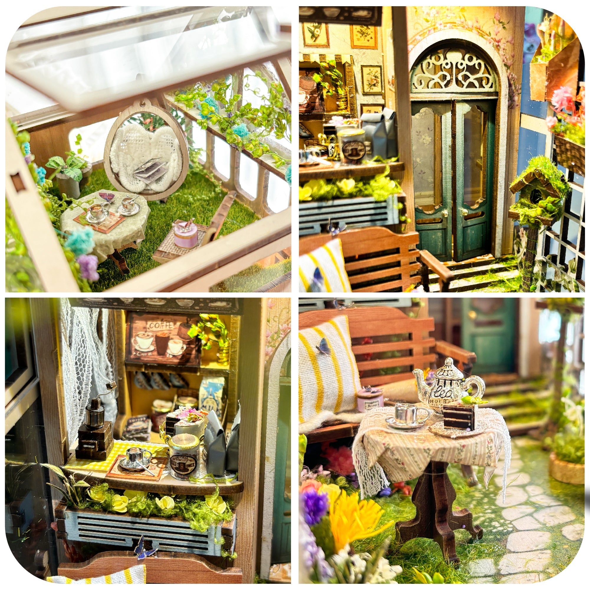 Sylvia Garden – DIY book nook kit, HiNooki (image 2)