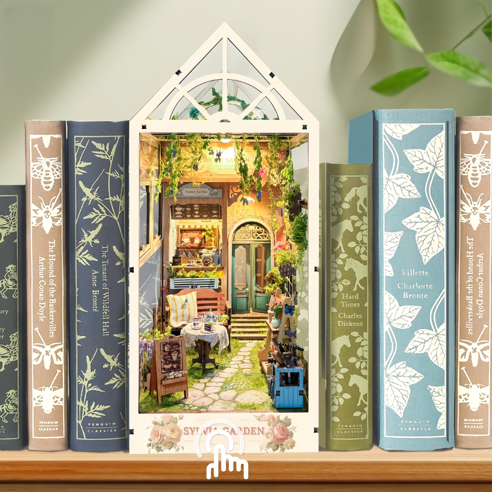 Sylvia Garden – DIY book nook kit, HiNooki (image 1)