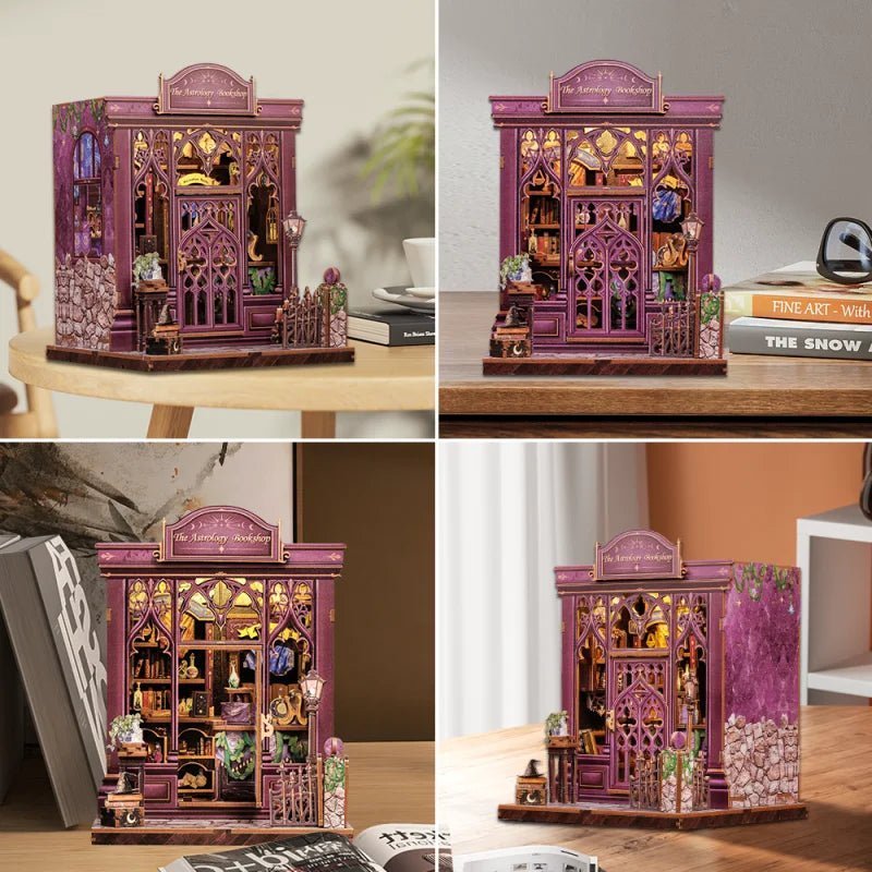 The Astrology Bookshop – DIY book nook kit, HiNooki (image 9)