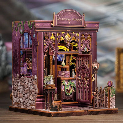 The Astrology Bookshop – DIY book nook kit, HiNooki (image 1)