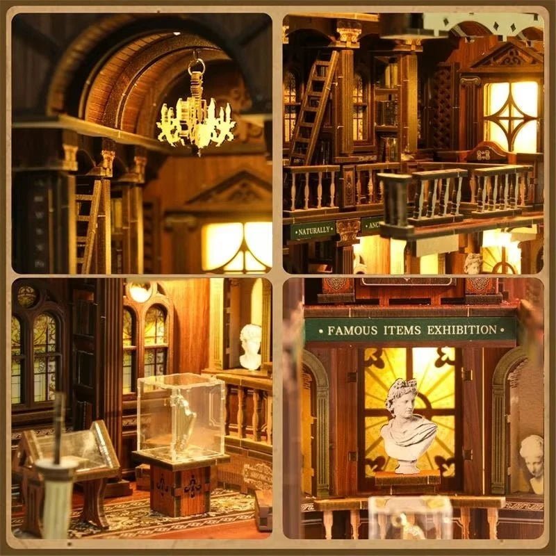 The Philosophical Library – DIY book nook kit, HiNooki (image 2)