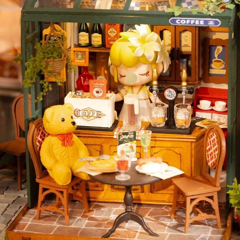 Tipsy Restaurant – DIY miniature house kit, HiNooki (image 4)