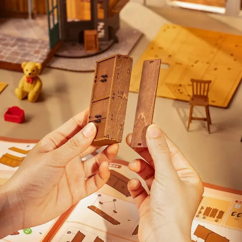 Tipsy Restaurant – DIY miniature house kit, HiNooki (image 3)