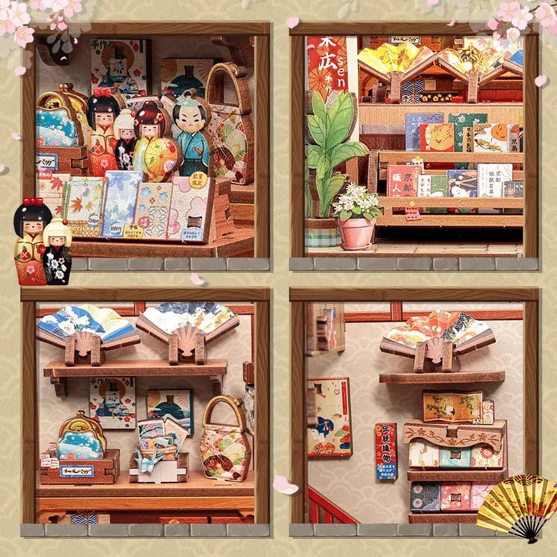 Tsukino Eogi Hall – DIY book nook kit, HiNooki (image 2)