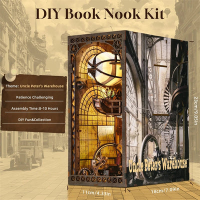 Uncle Peter's Warehouse – DIY book nook kit, HiNooki (image 7)