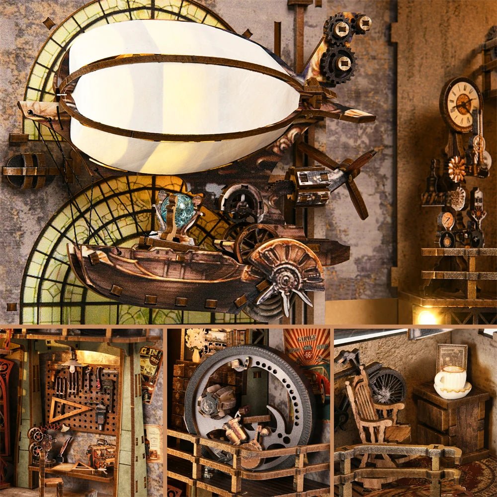 Uncle Peter's Warehouse – DIY book nook kit, HiNooki (image 2)