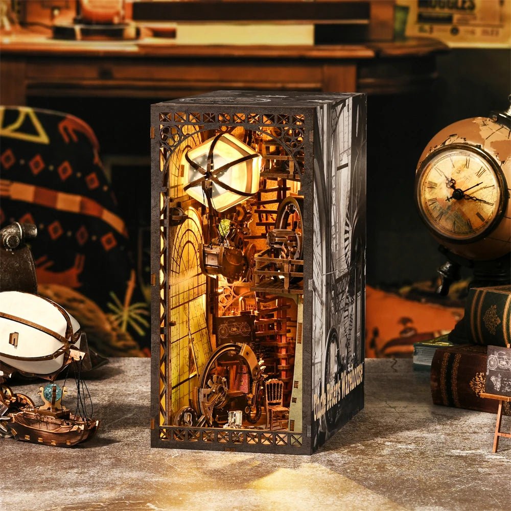 Uncle Peter's Warehouse – DIY book nook kit, HiNooki (image 1)