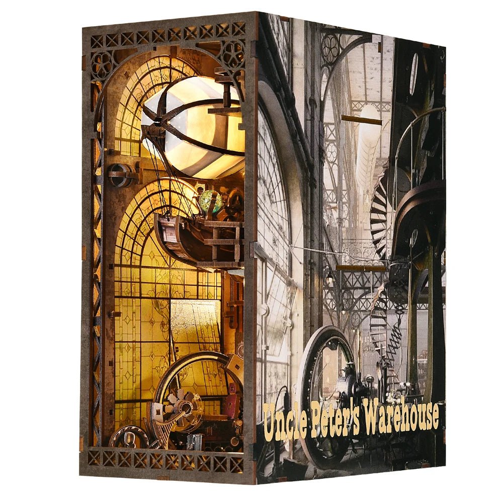Uncle Peter's Warehouse – DIY book nook kit, HiNooki (image 10)