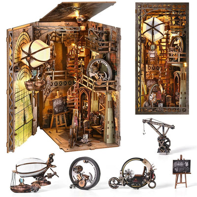 Uncle Peter's Warehouse – DIY book nook kit, HiNooki (image 11)