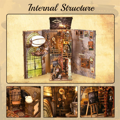 Uncle Peter's Warehouse – DIY book nook kit, HiNooki (image 8)