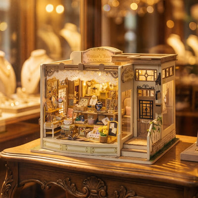 Vitrine's Tale – DIY miniature house kit, HiNooki (image 1)