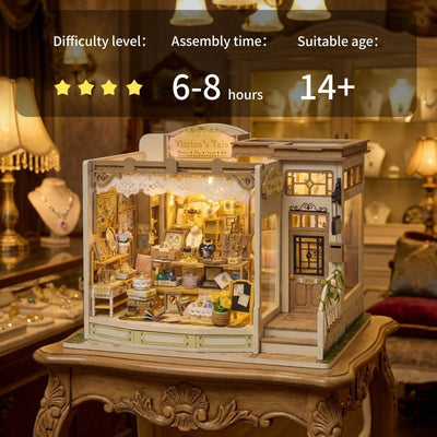 Vitrine's Tale – DIY miniature house kit, HiNooki (image 3)