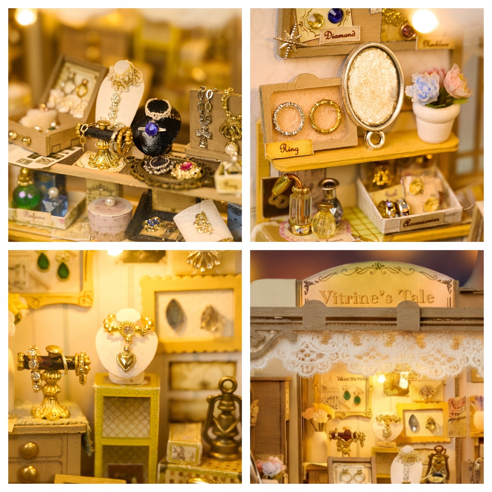 Vitrine's Tale – DIY miniature house kit, HiNooki (image 2)