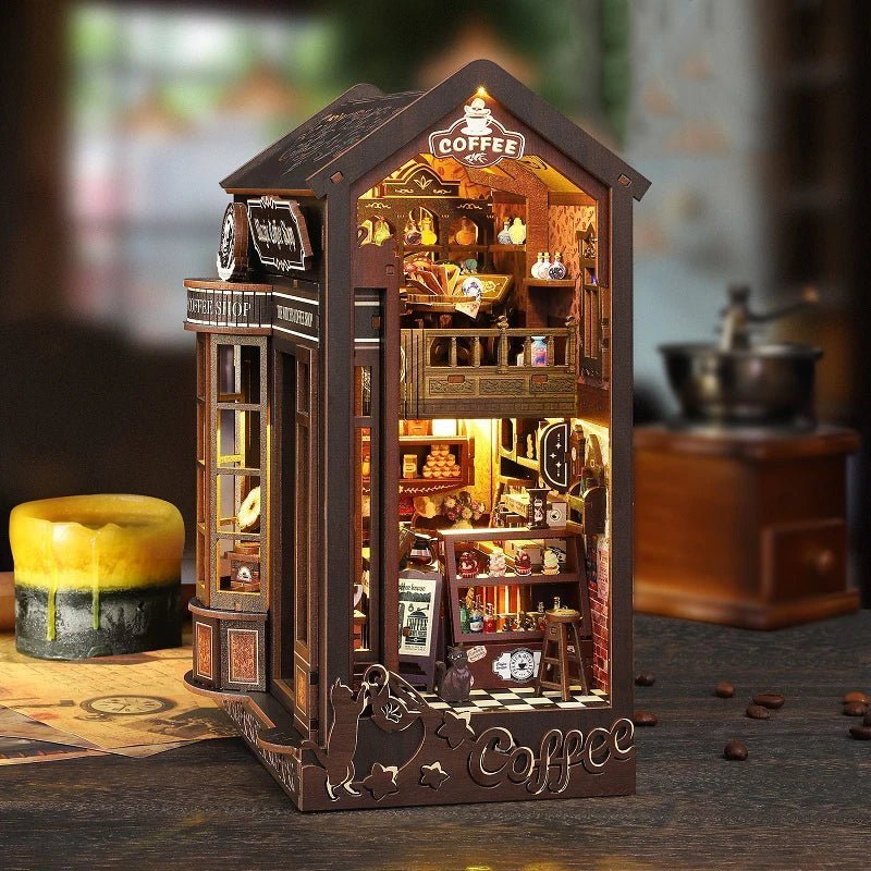 Witch’s Coffee Den – DIY book nook kit, HiNooki (image 2)